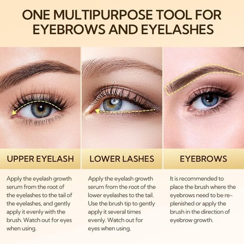 LANBENA Eyelash Growth Serum - Advanced Daily Treatment for Visible Lash Fullness & Length | 4ml