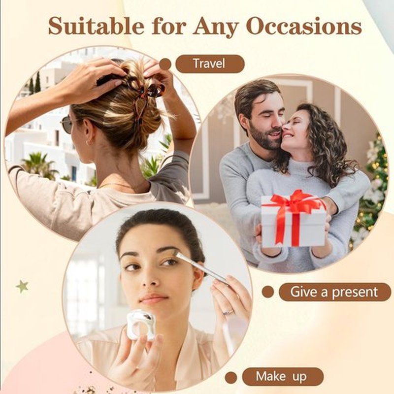 Auseibeely 4 Pcs Bow Claw Clips for Women & Girls, 4.3 Inch Tortoise Shell Cute Bow Hair Clips, Medium Claw Clip for Thick/Thin Hair, Non-Slip Elegant Butterfly Hair Accessories for Gift