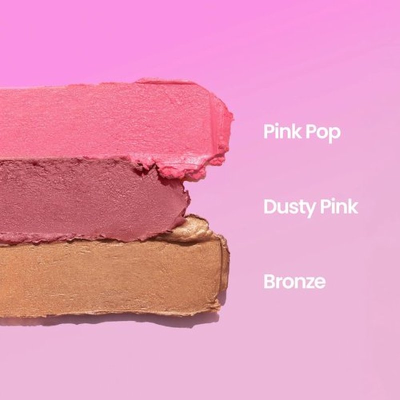 Naked Sundays SPF 50 Glow Balm – Peptide-Infused Multi-Tasking Blush Stick for Cheeks, Lips & Eyes – Broad Spectrum Zinc Oxide Blush Sunscreen – 8g (Dusty Rose)