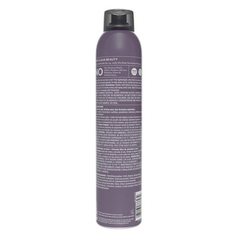 HASK Charcoal Dry Shampoo - Purifies & Detoxifies Hair, Absorbs Oil, Sulfate-Free | 8.1oz