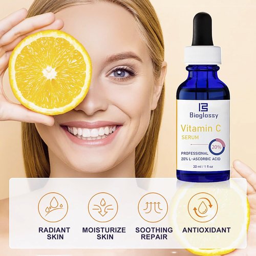 Regine Switzerland Vitamin C Serum 20% - Anti-Aging Face Serum for Radiant Skin & Fine Line Reduction