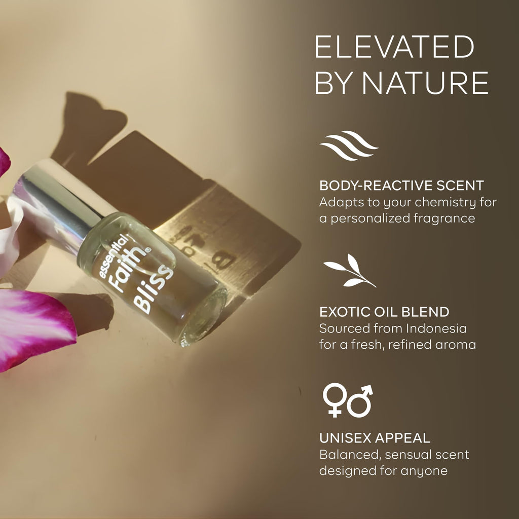 Essential Faith Bliss Roll On Premium Perfume Oil For Women Made in USA
