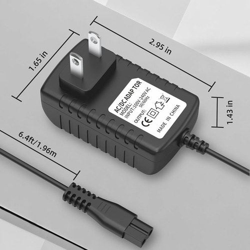 BabylissPro AC Adapter - Compatible Power Supply for FX Clipper Trimmer - 4.5V Charger