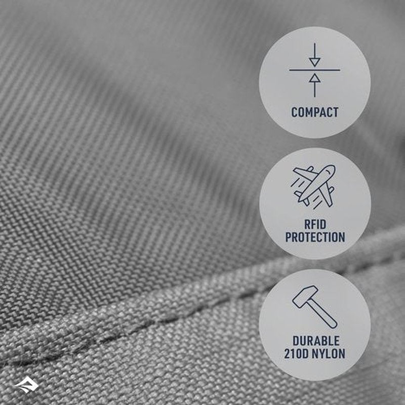 Sea to Summit RFID Card Holder - Lightweight Travel Accessory in Beluga Grey