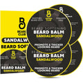 The Beard Club Sandalwood Beard Butter - Men's Leave-In Conditioning Balm, Softener and Moisturizer for Styling and Care - 2oz