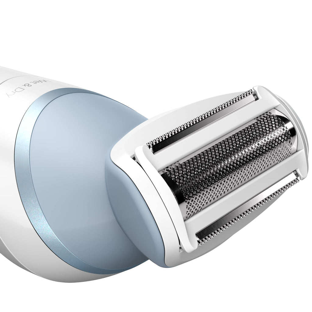 Philips Beauty Lady Electric Shaver Series 8000 with Electric Facial Hair Remover, Cordless, BRL166/91
