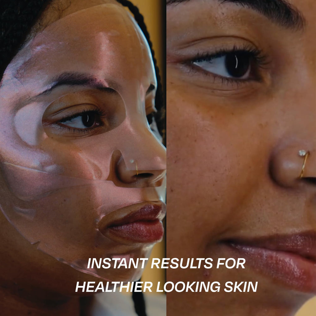 KINDIA Hydrating Sheet Mask with Niacinamide, Facial Masks for Women Skin Care Moisturizing Face Masks aura drip - 1 Count