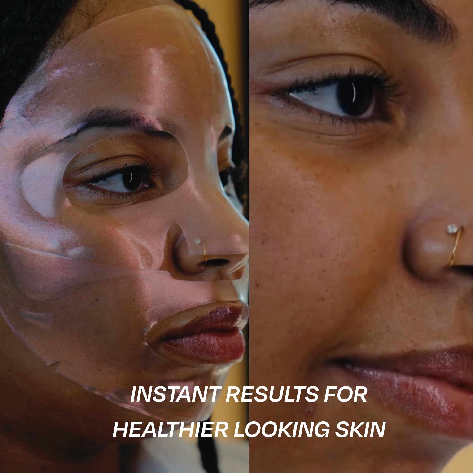KINDIA Hydrating Sheet Mask with Niacinamide, Facial Masks for Women Skin Care Moisturizing Face Masks aura drip - 1 Count