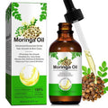 Acorn + Oak Premium Organic Moringa Oil Cold-Pressed,Unrefined Moringa Oil for Hair Skin & Body Lightweight Face Oil, Natural Moisturizer in Glass Bottle 2 fl oz