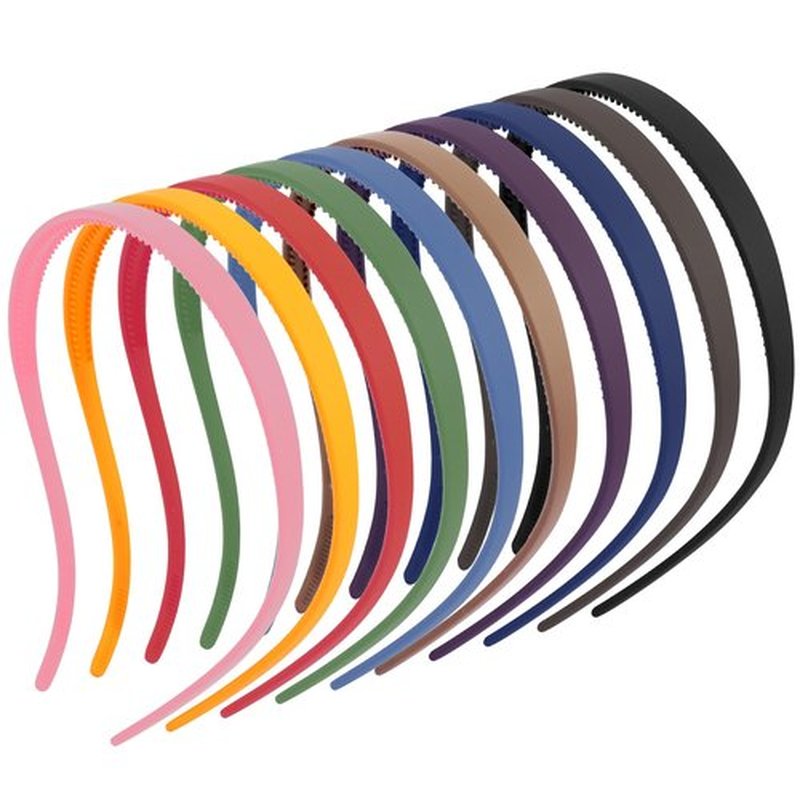 TOBATOBA Headbands for Glasses Wearers 10Pcs Sunglasses Square Headband for Women Girls, No Headache Pressure Comfortable Head Bands for Women's Hair, Non Slip Fashion Hair Accessories