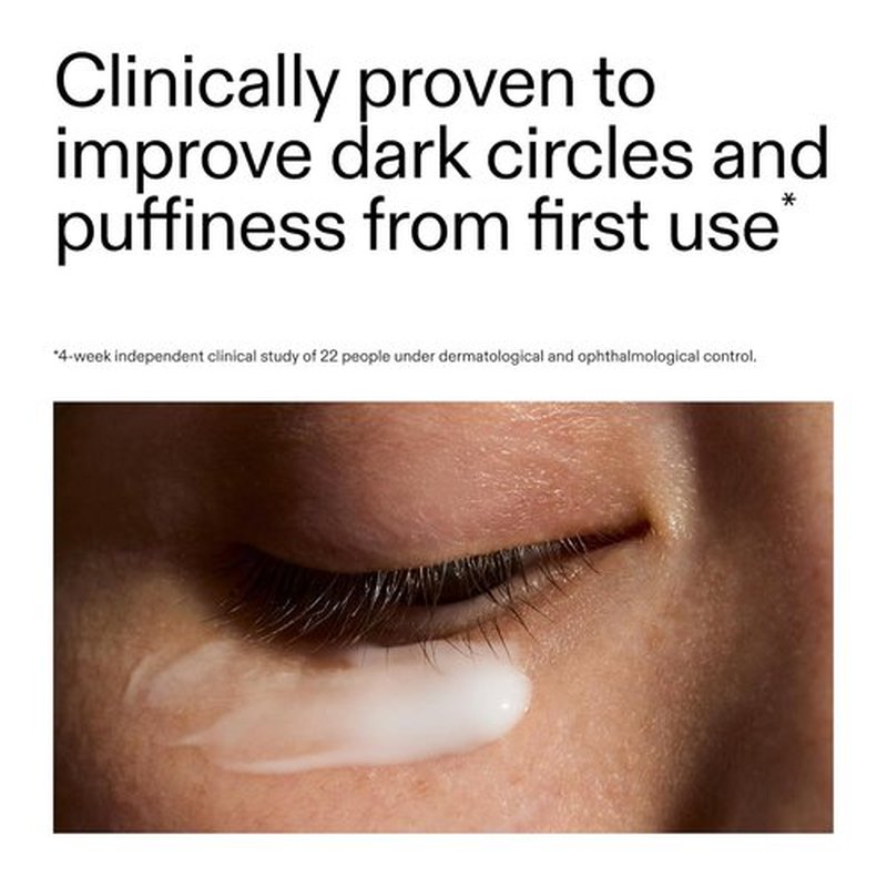 The INKEY List Caffeine Eye Cream - Reduce Puffiness & Dark Circles, Blur Fine Lines | 0.5 fl oz