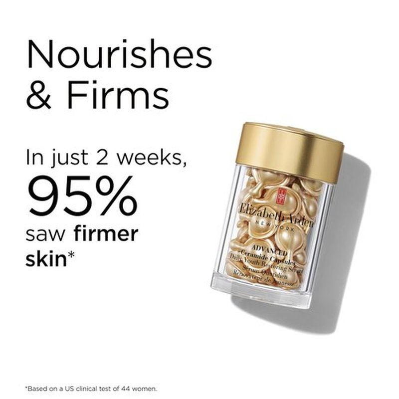 Elizabeth Arden Advanced Ceramide Face Serum Capsules - Anti-Aging Hydration for Radiant, Firm Skin