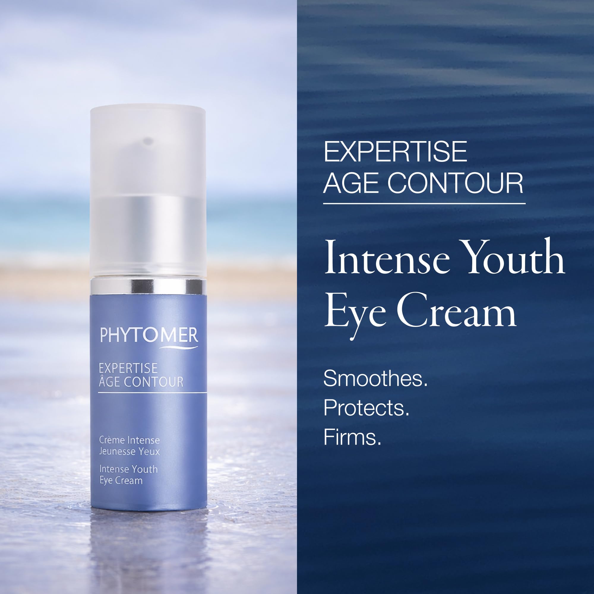 Phytomer Expertise Age Contour Intense Youth Eye Cream | Anti-aging Formula for Visibly Younger Skin | High Performance Soothing Eye Firming Cream | Reduce Fine Lines and Wrinkles | 15ml