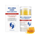 Yunmeng 60% Urea Cream with 2% Salicylic Acid Foot Balm, Portable Hand Cream, Foot Cream for Dry Cracked Heels and Feet Hand, Urea Heel Care Stick Callus Remover & Skin Softener, 1oz*2