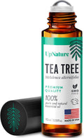 UpNature Tea Tree Essential Oil Roll-On - 100% Natural Skin Treatment for Clearer Complexion