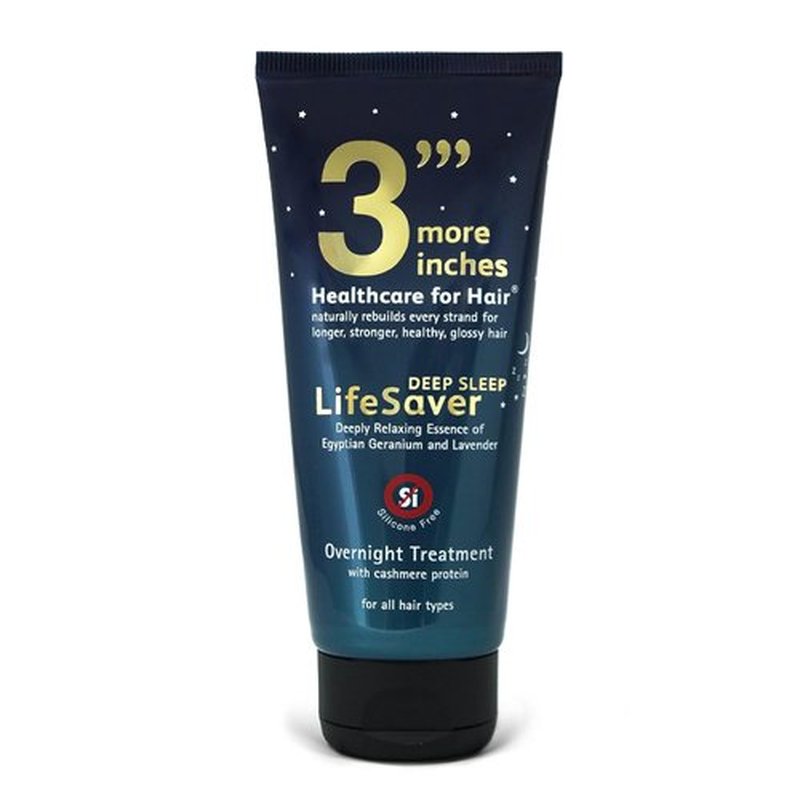 More Inches LifeSaver Deep Sleep Overnight Hair Treatment | 100ml Leave-In Conditioner with Essential Oils - Sulphate Free
