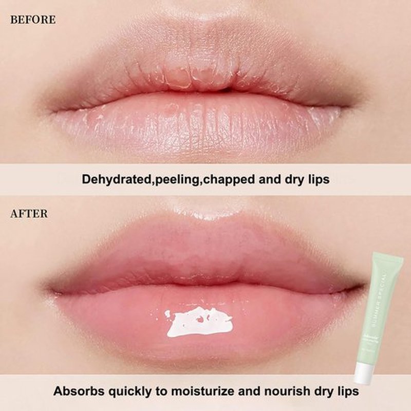 Lakerain 4 PCS Lip Glossy Butter Nourishing Balm,Lightweight,Non-Sticky,Long-lasting Lip Care Set