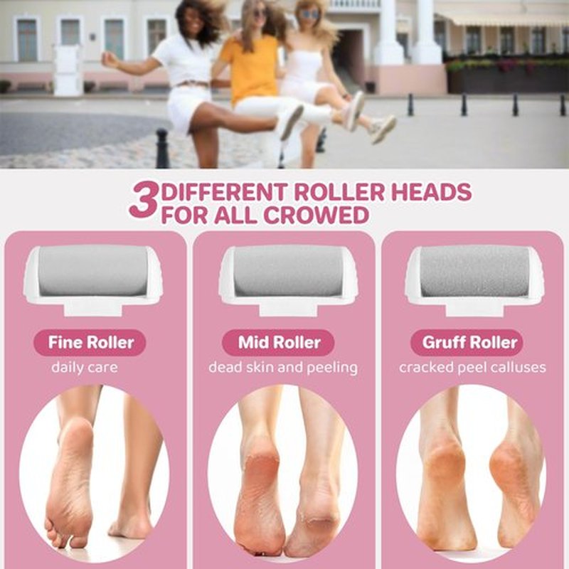Electric Foot Callus Remover for Personal Care, Professional Pedicure Tool