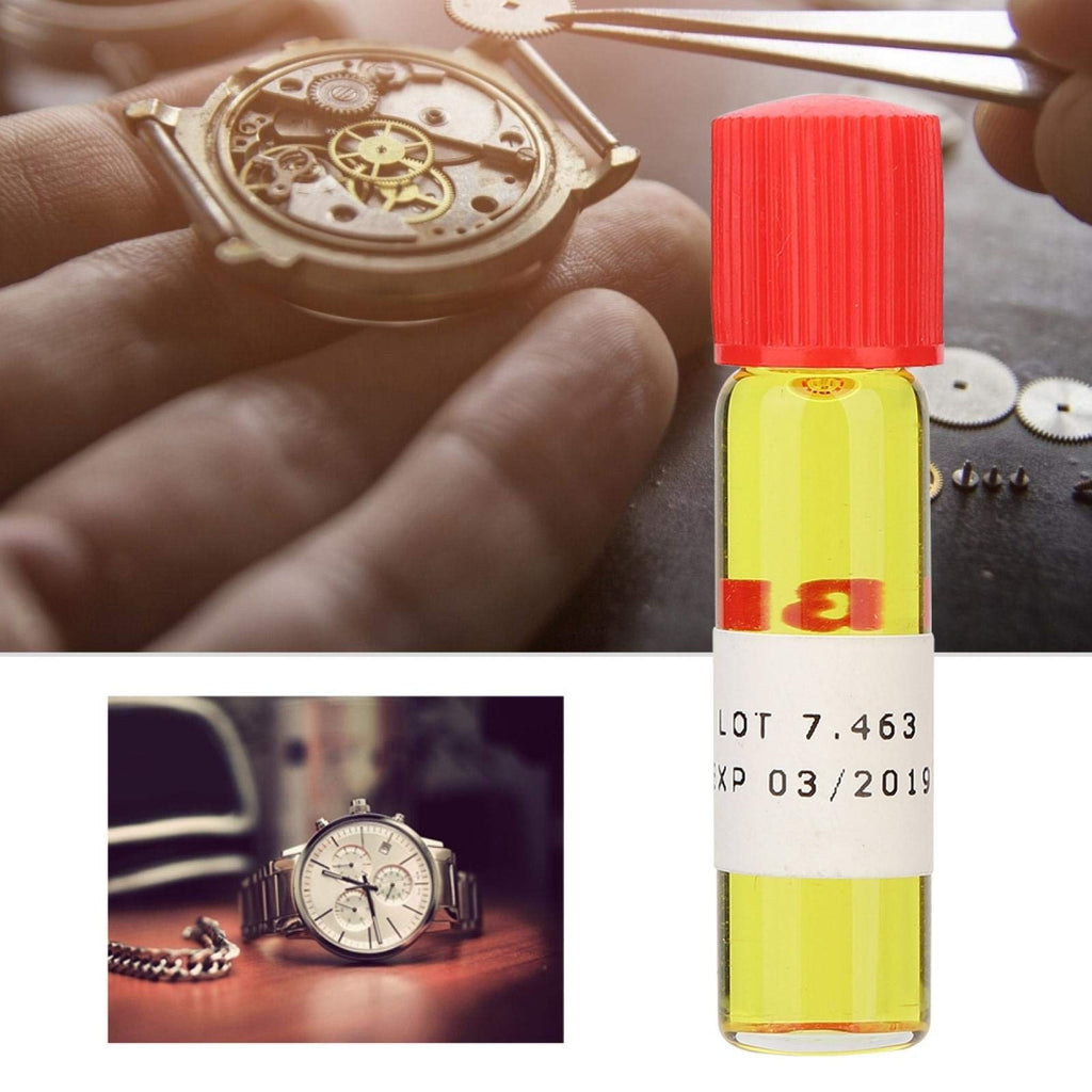 Watch Repair Oil, Synthetic Oil For Lubricating Wrist Watches, Watch Repair Tool for Watch Repairers & Watchmakers,Watches Repair Watchmaking Supplies