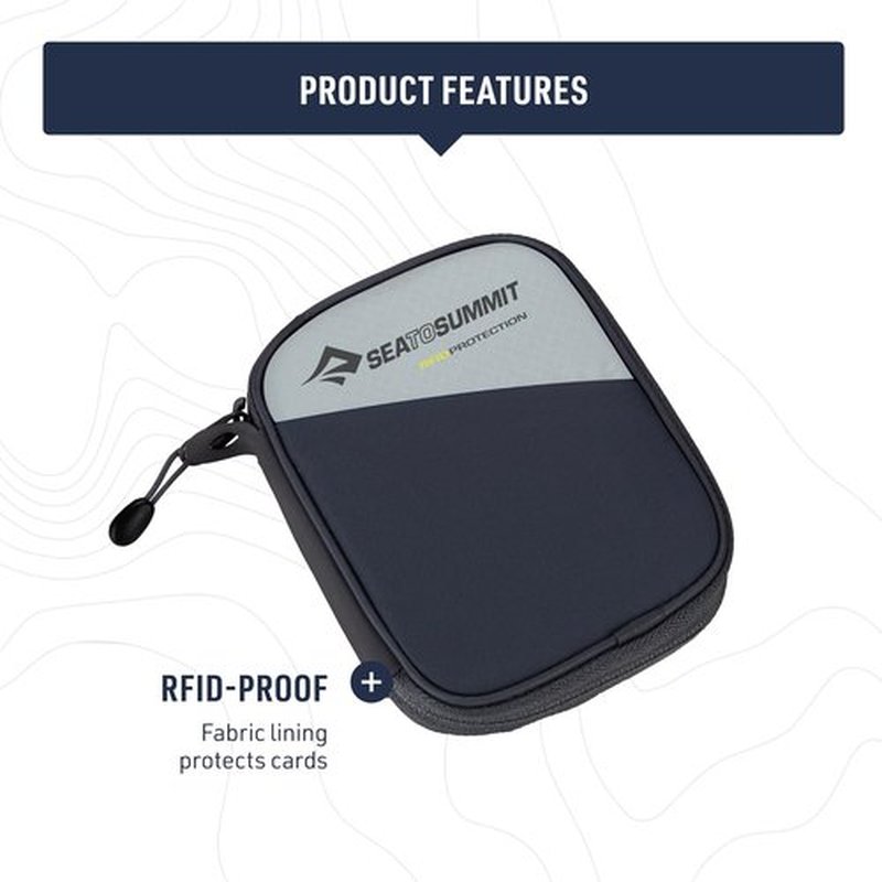 Sea to Summit RFID Travel Wallet - Lightweight & Compact Design for Secure Travel Essentials
