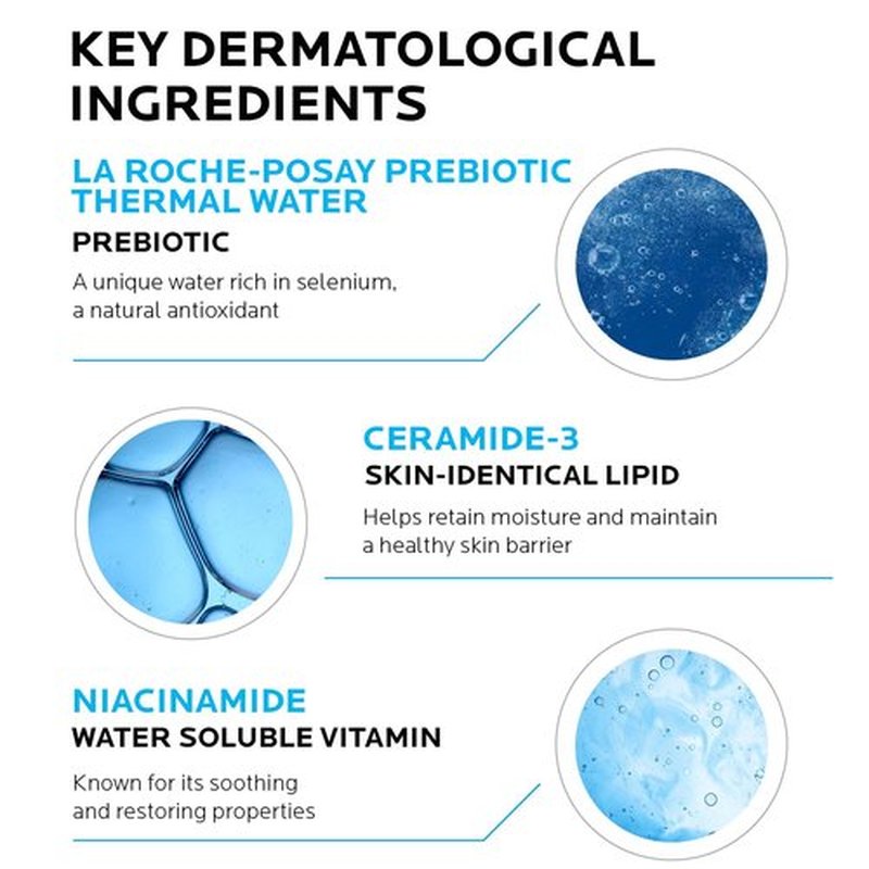 La Roche-Posay Toleraine Skin Care Set, Double Repair Face Moisturizer 100ml & Purifying Foaming Facial Cleanser 50ml, Oil Free Moisturizer & Face Wash For Oily Skin, Formulated with Niacinamide