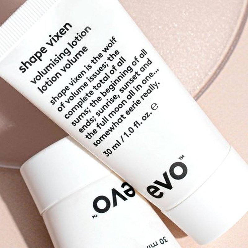 Evo Shape Vixen Volumizing Lotion - Professional Blow Dry Texture Mask for Fine, Thin Hair