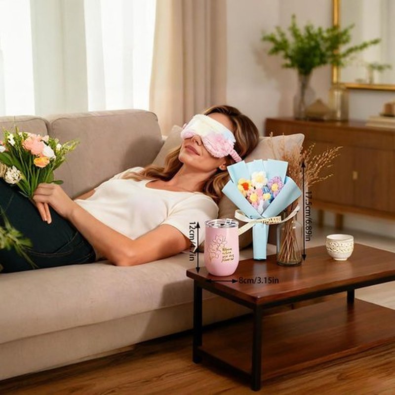 HJOCMLE Valentines Gifts for Women,6Pcs Get Well Soon Gift as Mothers Day Memorial Day Birthday Gifts Idear for Mom Grandma Wife Girlfriend Sister Friends