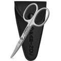 FABINOC Curved Baby Nail Scissors with Rounded Tips - German Quality Stainless Steel – Safe for Newborn, Toddlers, kids, Children and Diabetic Patients