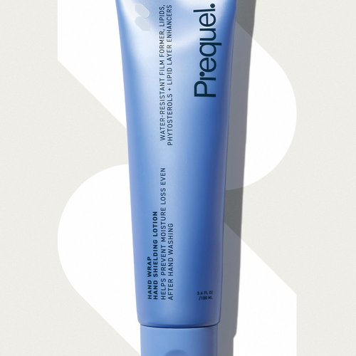 Prequel Skin Hand Wrap, Hand Cream for Dry Cracked Hands. Deep Nourishing Moisturizing Formula. Non-Greasy Balm for Women and Men. Unscented Skincare with Moisture Lock Formula. 3.4oz