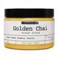 Scrubotany Golden Chai Sugar Scrub – Exfoliating Body Scrub with Honey, Orange, Turmeric, Vanilla – Gentle Exfoliating and Cleansing Impurities, Dead Skin Cells – Suitable for All Skin Types – 12 oz