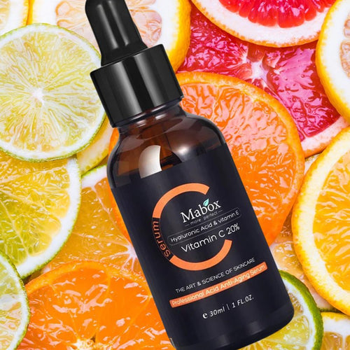 20% Vitamin C Face Serum With Hyaluronic Acid and Vitamin E- Facial Serum - Fade Dark Spots, Acne & Wrinkles, Smoothing Skin Serum for Face and Eye (1 fl.oz)