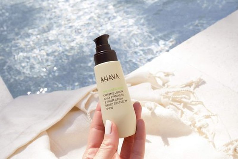 AHAVA Extreme Lotion - Daily Firmness & Protection with SPF 30 | Lightweight Hydration, 1.7 Fl. Oz