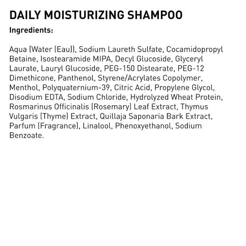 American Crew Daily Moisturizing Shampoo - Hydrating Formula for Soft, Healthy Hair | 33.8 Ounce