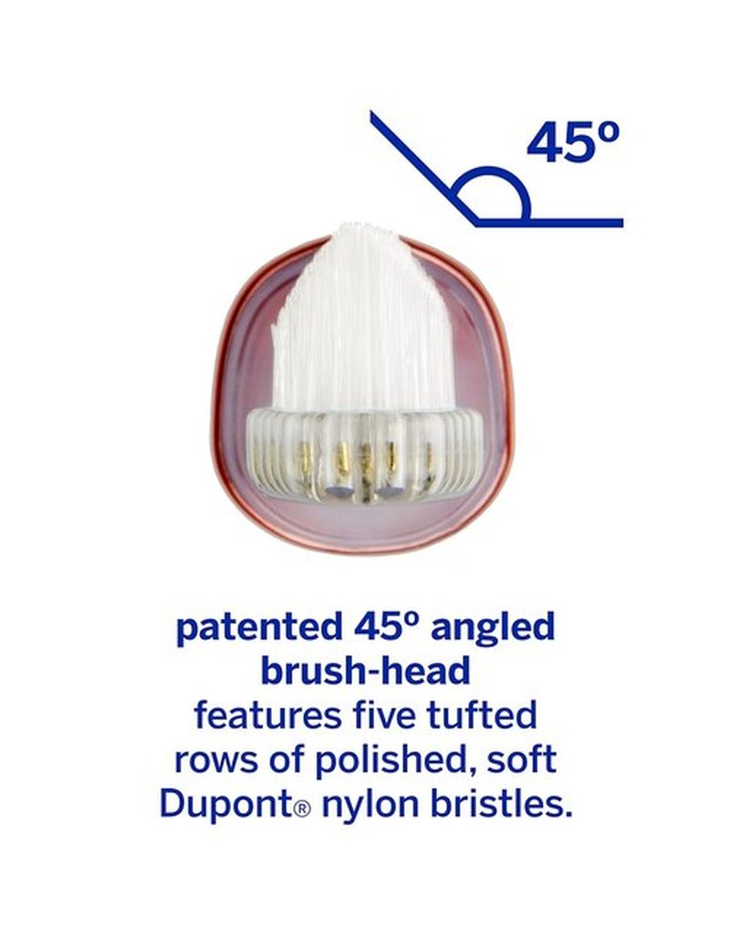 Supersmile Zina45 Replacement Brush Heads - Enhanced Cleaning for Sonic Pulse Toothbrush