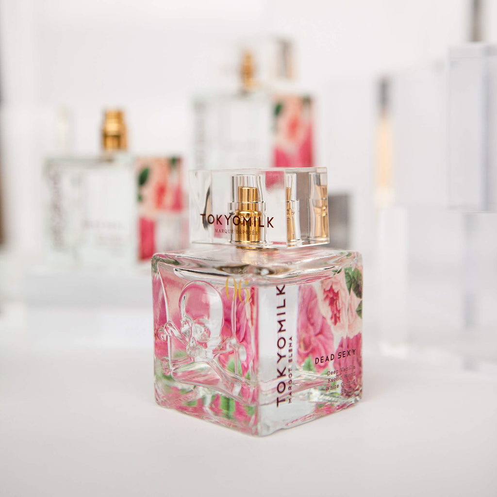 TOKYOMILK Dead Sexy Embossed Eau de Parfum, 3.4 fl oz, 100 ml, Luxury Spray Fragrance for Women, Signature Ladies Scent, Beauty & Self Care Essentials, Functional & Beautiful Vanity Decor