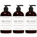 Muse Apothecary Hand Ritual - Aromatic and Nourishing Hand Soap, Infused with Aromatherapy Essential Oils - USDA Certified Biobased - 16 oz, Bergamot + French Lavender + Sandalwood, 3 Pack