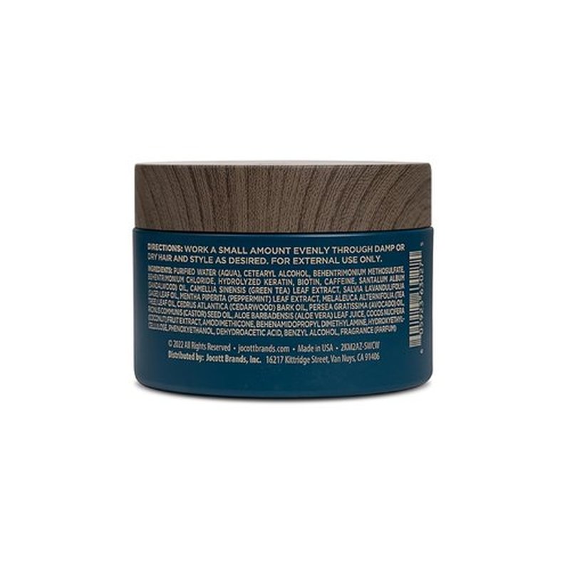 Blackstone Men's Grooming Hair Thickening Pomade - Pliable Hold & Matte Finish | Sea + Surf Scent (4 Oz)
