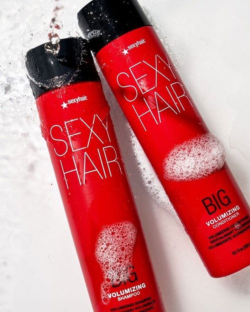 SexyHair Big Volumizing Shampoo & Conditioner - Moisture & Hydration for All Hair Types | Sulfate Free