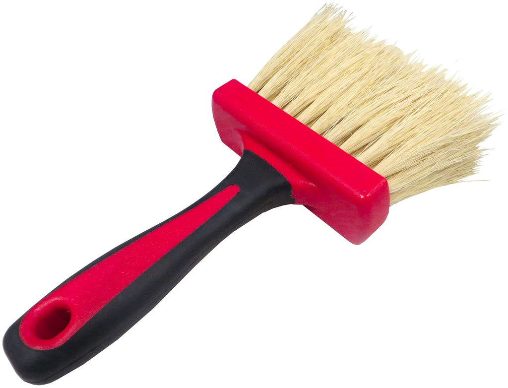 ALLWAY BMTS Heavy-Duty Masonry Brush with Tampico Bristles, 4 1/2″