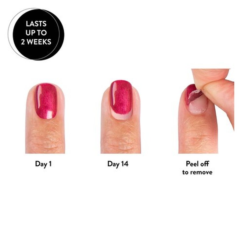 Sensationail Peel Off Formula Gel Nail Polish Base Coat Refill, Clear, 0.25 Fl Oz