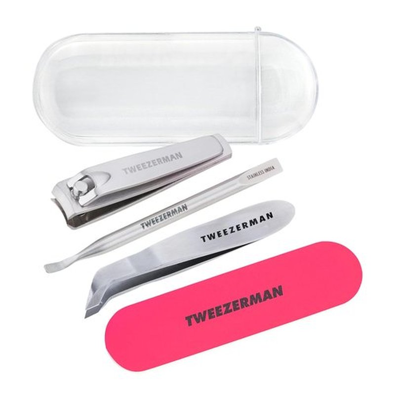 Tweezerman Mini Neon Nail Rescue Kit - Essential Nail Care Tools for Perfectly Groomed Nails