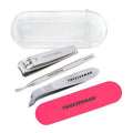 Tweezerman Mini Neon Nail Rescue Kit - Essential Nail Care Tools for Perfectly Groomed Nails