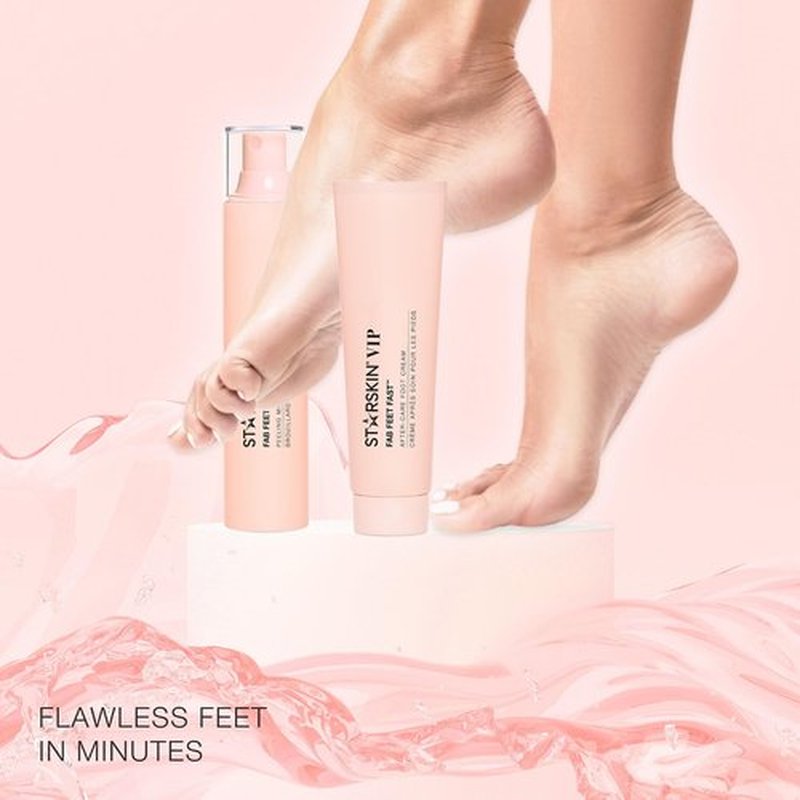 STARSKIN Fab Feet Fast, Instant Foot Peeling Spray, Foot File & Foot Cream for Soft & Smooth Skin, Premium Callus Remover for Rough Cracked & Dry Feet