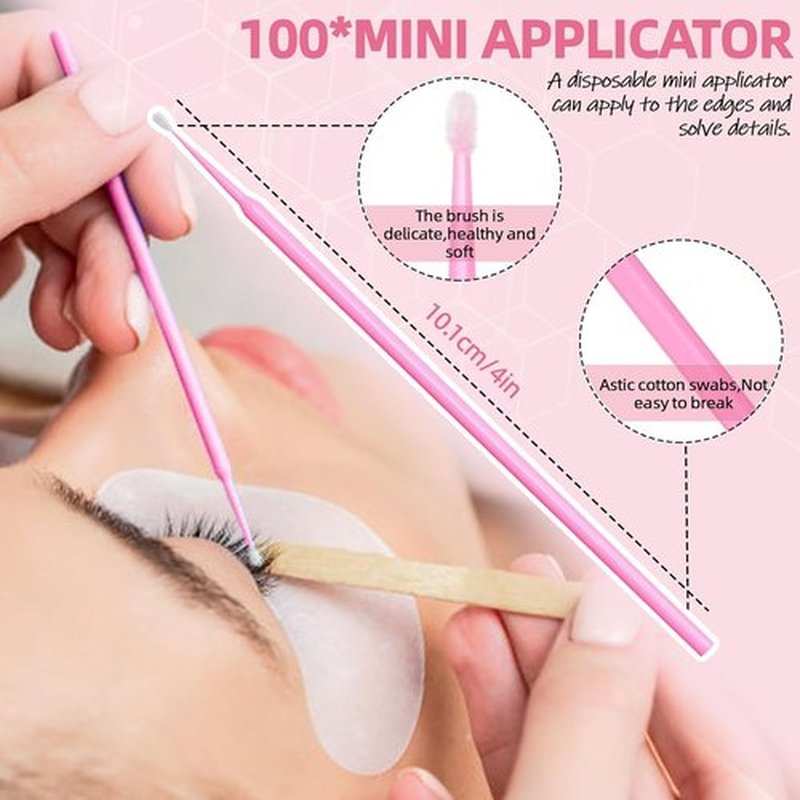 QUKLOGEN DIY Lash Extension Kit 772Pcs D Curl 4 styles Individual Lash with Bottom Lash Clusters Lash Bond and Seal,Quick Glue Remover Tweezers Eyelash Brush Mini Applicator (LASH003)