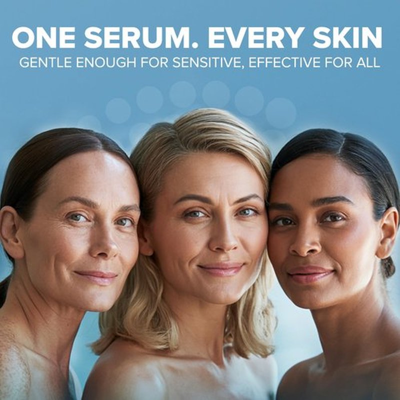 Hyaluronic Acid Serum with Vitamin B5 - Intense Hydration, Anti-Aging, Non-Greasy, Paraben Free, Face Serum - 2 oz