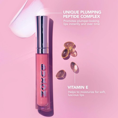 Buxom Full-On Plumping Lip Polish - Dolly Shade & Mini Lash Volumizing Mascara Set