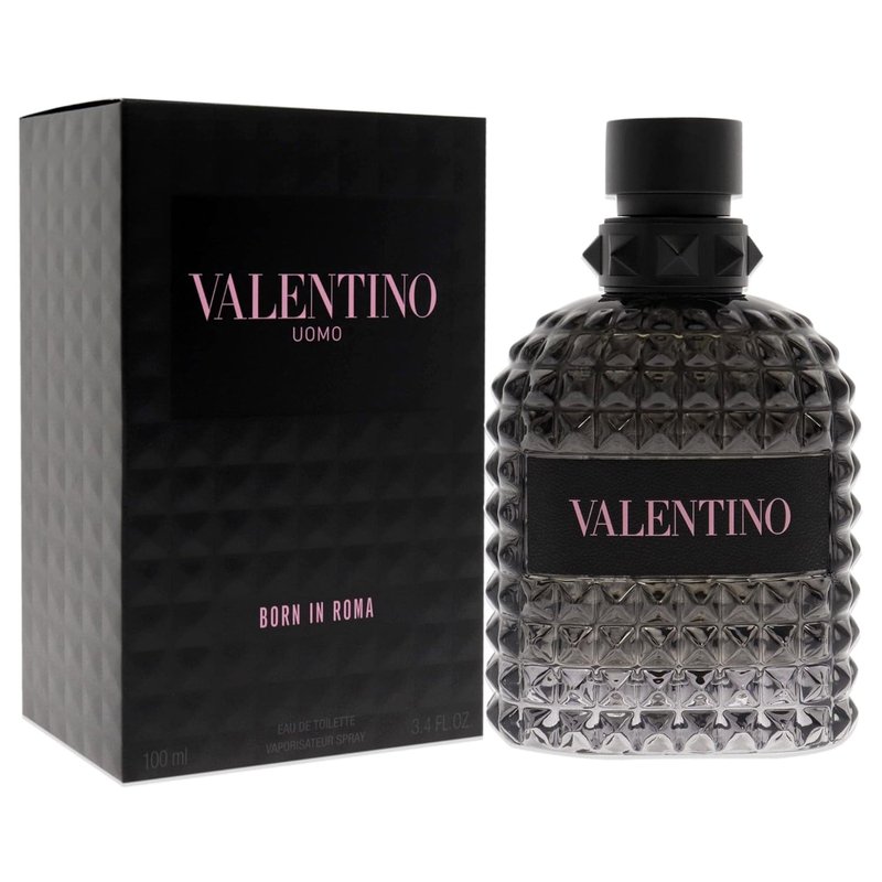 Valentino Uomo Born In Roma - 3.4 oz Eau de Toilette Spray for Men | Elegant Fragrance