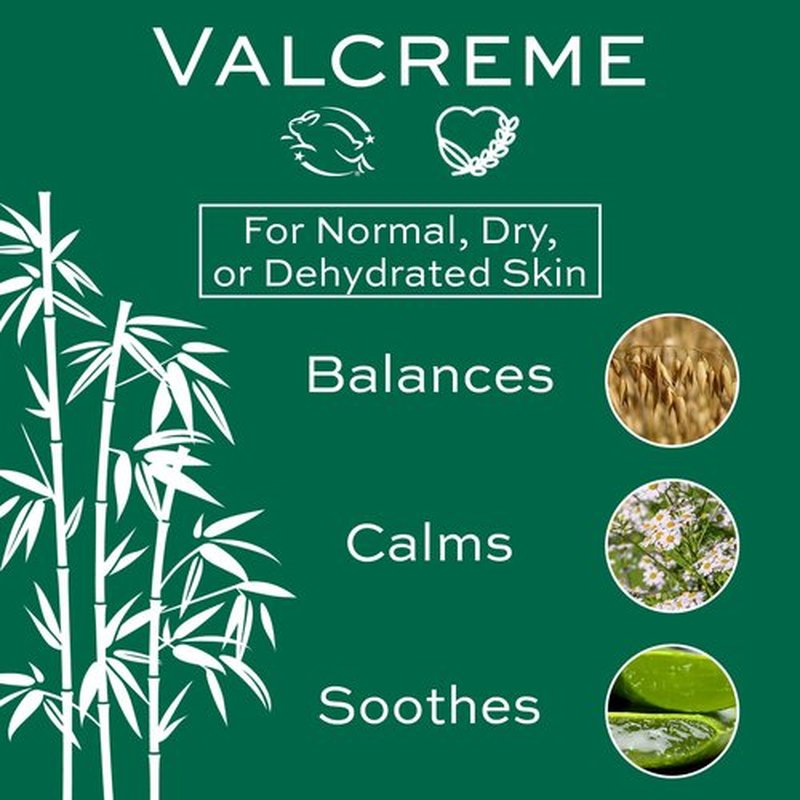 Christine Valmy Valcreme Facial Cleanser - Balancing Daily Cream, 3 Ounce for Radiant Skin