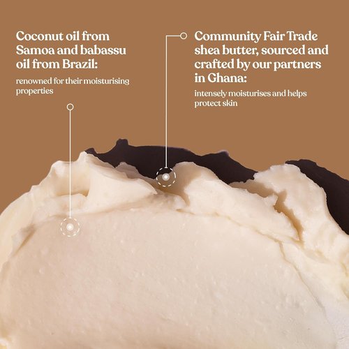 The Body Shop Coconut Body Butter - Nourishing Moisturizer for Very Dry Skin - Vegan - 6.75 oz