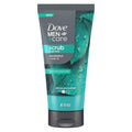 DOVE MEN + CARE Body and Face Scrub Eucalyptus Deeply Exfoliates for Hydrated & Nourished Skin 100% Gentle Cleanser, No Sulfate Cleansers or Parabens 9 oz